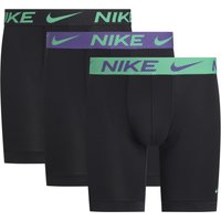 NIKE Underwear Boxer "BOXER BRIEF LONG 3PK" Packung, 3er-Pack, mit Elastikbund mit Nike Logo-Schriftzug von Nike Underwear