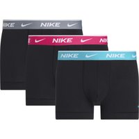 NIKE Underwear Trunk "TRUNK 3PK" Packung, 3er, 3 Stk. tlg., mit farbigem NIKE Logo-Elastikbund von Nike Underwear