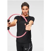 Nike Funktionsshirt "WOMEN NIKE PERFORMANCE TOP SHORTSLEEVE ALL OVER MESH" von Nike