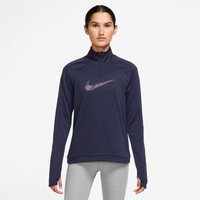 Nike Laufshirt "DRI-FIT SWOOSH WOMENS 1/-ZIP RUNNING TOP" von Nike