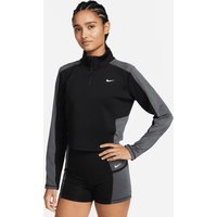 Nike Trainingsshirt "Dri-FIT Femme Womens Half-Zip Long Sleeve Cropped Top" von Nike