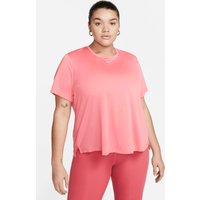 Nike Trainingsshirt "Dri-FIT One Womens Standard Fit Short-Sleeve Top (Plus Size)" von Nike