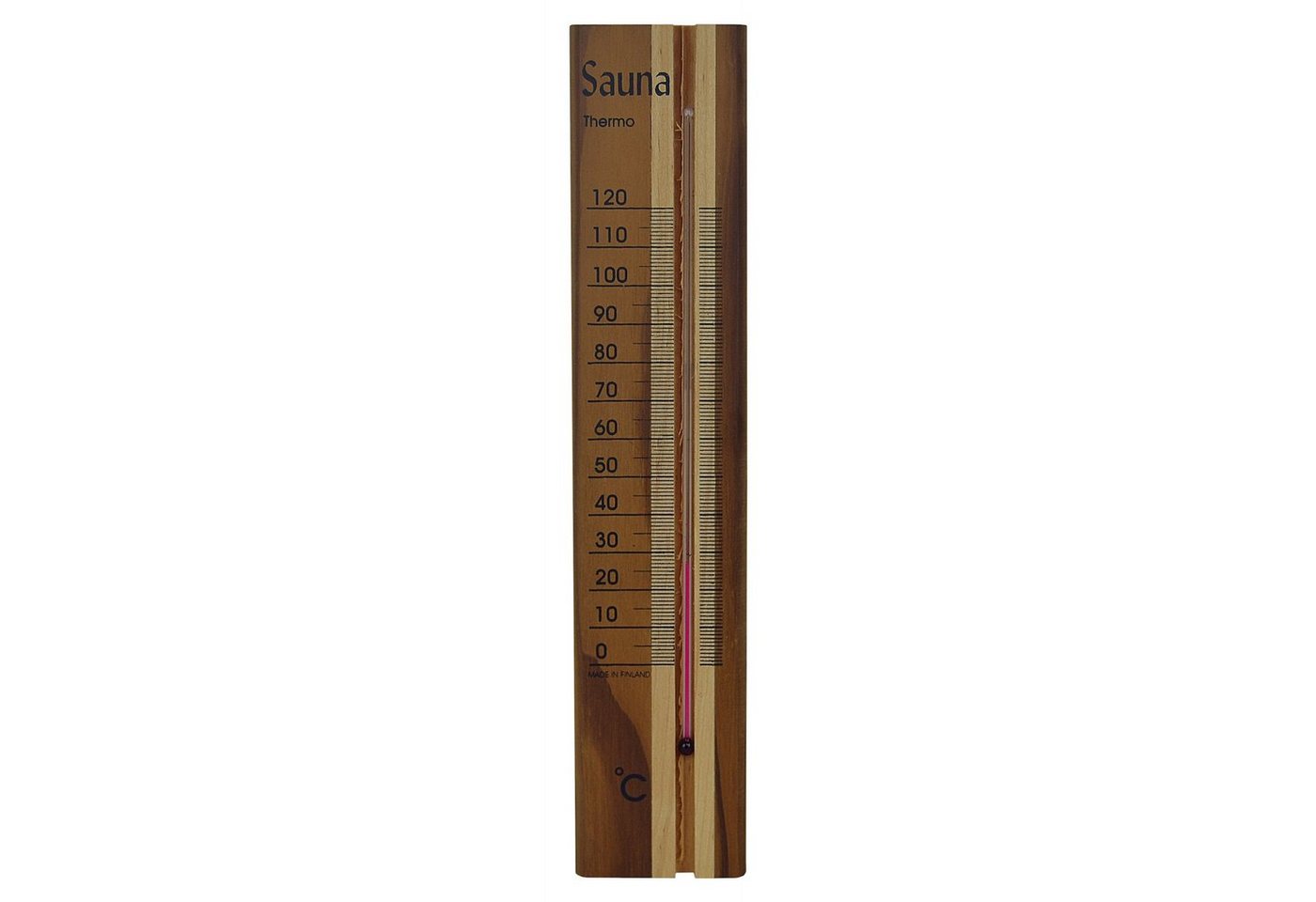 Nikkarien Saunia Sauna-Sanduhr Nikkarien Sauna Thermometer wärmebehandeltes Kiefer Holz 460L von Nikkarien Saunia