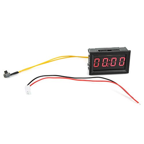 Nikou Elektronische Auto Uhr, YB27T LED Elektronische Digitale Leuchtende Auto Uhr Uhr Zubehör Dekoration(?) von Nikou