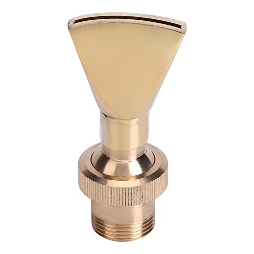 Nikou 1/2" DN15 Und 3/4" DN20 Fächerförmiger Messing-Brunnendüsen-Sprinkler-Sprühkopf Springbrunnen Düse Brunnen Nebeldüse von Nikou