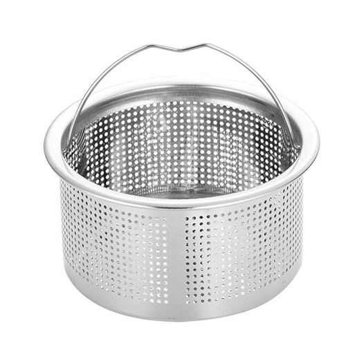 Nikou 304 Edelstahl -Spüle Sieb Tiefkühlkorb Sieb Multifunktionales Design Küchenspüle Abfluss für die meisten Waschbecken geeignet Nikou 304 Edelstahl -Spüle Sieb Tiefkühlkorb Sieb Multifunktionales Design Küchenspüle Abfluss für die meisten Waschbecken geeignet von Nikou