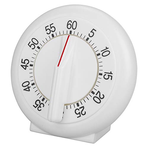 Nikou 60 Minuten Runde Form Timer Küche Kochen Ring Mechanischer Zähler Wecker Lauter Alarm Große Count Up Timer Weiß Nikou 60 Minuten Runde Form Timer Küche Kochen Ring Mechanischer Zähler Wecker Lauter Alarm Große Count Up Timer Weiß von Nikou