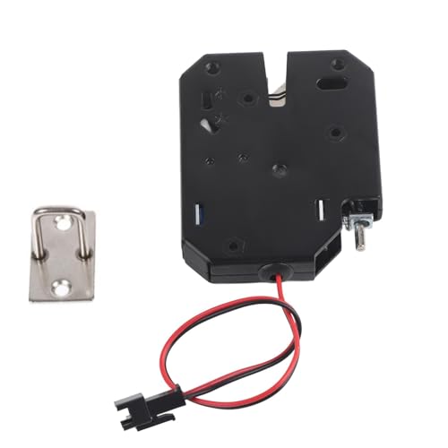 Nikou DC 12V 2A Elektronisches Schrankschloss, Elektromagnetische Elektrische Steuerung Schrank Schublade Schloss Verriegelung Zugangskontrolle Riegel für Tür Access Control System von Nikou