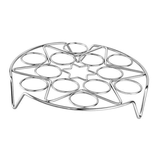 Nikou Eierkochgestell aus Edelstahl, multifunktionaler Eier-Dampfhalter für Küche, Eier-Dampfgarer, Design, einfach zu bedienen Nikou Eierkochgestell aus Edelstahl, multifunktionaler Eier-Dampfhalter für Küche, Eier-Dampfgarer, Design, einfach zu bedienen von Nikou