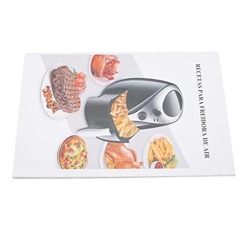 Nikou Heißluftfritteusen-Kochbuch, 32 Rezepte mit Farbbildern, praktischer Leitfaden für Anfänger und Fortgeschrittene, Heißluftfritteusen-Rezepte und Akkories von Nikou