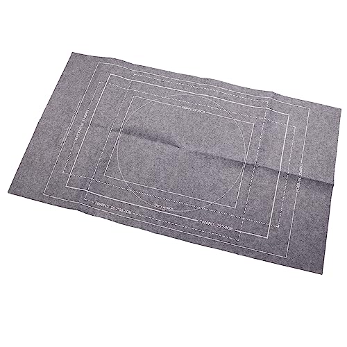 Nikou Puzzlematte, aufrollbare Aufbewahrung, Filz-Spielmatte, graue Puzzle-Decke, Puzzle-Aufbewahrungspad, 100 x 150 cm, geeignet für Puzzles bis zu 1500 Teile von Nikou