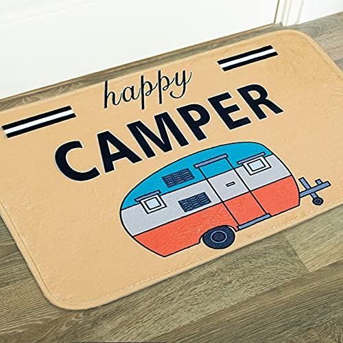 Nikou Rutschfeste Fußmatte, Wasseraufnahme-Teppich, Badteppich, Badematte für Badezimmer und Schlafzimmer, Dekoration, rutschfeste Bodenmatte, 60 x 40 cm, Innenbereich, leicht zu reinigen von Nikou