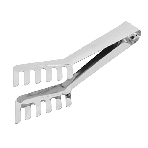Nikou Spaghettizange aus Edelstahl, kammförmig, Küchen-Kochwerkzeug für Nudeln, Nudeln und Brot, Lebensmittelclip, 28 cm lang, robustes Design von Nikou