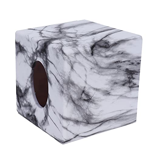 Nikou Taschentuchbox mit Marmordruck, quadratischer Toilettenpapierhalter für Badezimmer und Desktop, Taschentuch-Organizer, Dring-Tischakkories, Ele-Design, 12 x 12 x 12 cm Nikou Taschentuchbox mit Marmordruck, quadratischer Toilettenpapierhalter für Badezimmer und Desktop, Taschentuch-Organizer, Dring-Tischakkories, Ele-Design, 12 x 12 x 12 cm von Nikou