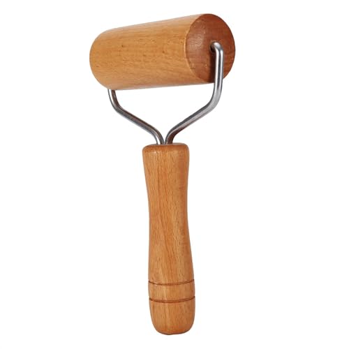 Nikou Teigroller aus Holz, Teigroller und Pizzabäcker, Küchenhelfer zum Backen, 40 cm lang, ideal für Kuchen- und Pizzateig, schwere Ausführung Nikou Teigroller aus Holz, Teigroller und Pizzabäcker, Küchenhelfer zum Backen, 40 cm lang, ideal für Kuchen- und Pizzateig, schwere Ausführung von Nikou