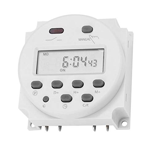 Nikou Timer 12V DC Mini CN101A Zeitschaltuhr, LCD Digital Kleiner Mikrocomputer Zeitschalter Steuer Timer Schalter Hochpräziser Entstörungsschutz Nikou Timer 12V DC Mini CN101A Zeitschaltuhr, LCD Digital Kleiner Mikrocomputer Zeitschalter Steuer Timer Schalter Hochpräziser Entstörungsschutz von Nikou