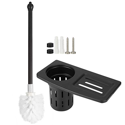 Nikou Toilettenbürstenhalter Wandmontage Set Schwarz Toilettenschüssel Reinigungsbürstenhalter Badezimmer Toilettenbürstenhalter Inklusive Toilettenbürste Einfache Installation Modernes Design Nikou Toilettenbürstenhalter Wandmontage Set Schwarz Toilettenschüssel Reinigungsbürstenhalter Badezimmer Toilettenbürstenhalter Inklusive Toilettenbürste Einfache Installation Modernes Design von Nikou