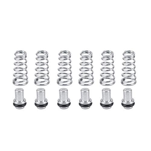 Universal Keg Poppet Valve 6Pcs Homebrew Poppet Valve Spring Ersatz Bierteile Passt BallPin Lock Style Keg Post von Nikou