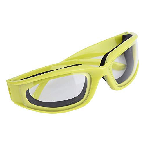 Zwiebelschneidegläser - Anti-würzige Zwiebelschneidgläser Anti-Spritzschutz Brillen Augenschutz Küchenhelfer Schwamm Design von Nikou
