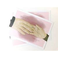 Reylo - 5 X 7 "Zoll Limitierter Druck Rosa Valentinstagskarte von NikoxSuave