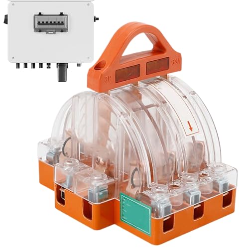 Batterie Trennschalter | Batterietaster - 3-Polig Transparent Mit LED-Anzeige Gegen Elektrischen Schlag Für Fahrzeugwartung Installationen Management Sicherheit von Niktule