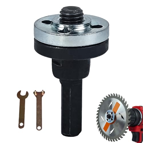 Bohrmaschine Winkelschleifer Pleuelstangenset,Verbindungsstangen Winkelschleifer Adapter | Mehrfach Verstellbar Für Metall Holz Möbel Auto Polierzubehör von Niktule
