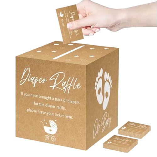 Box Für Schwangerschaftsgeschlechts-Enthüllung - Unterhaltsame Baby Shower Aktivität - Baby Shower Dekorationen Partyzubehör Für Paare Eltern Event Geburtstag Familienfeier von Niktule