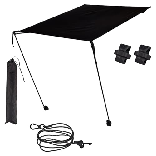 Folding Chair Canopy - Sportlich Tragbarer liegen Baldachin,Robustes Tragbares Sonnendach Schirm Für Lounge Erwachsene Reisen Angeln Terrasse Festivals Garten Outdoor Wandern von Niktule