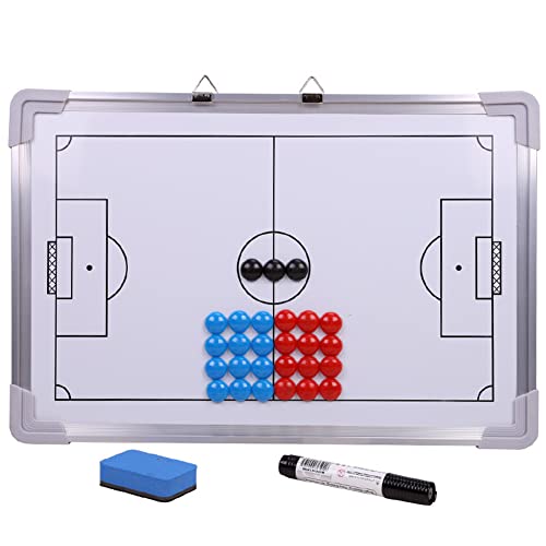 Fußballtrainer Board taktiktafel fußball taktikfolie fußball Fußballtrainer Zwischenablage Tragbare Trainertafel als Geschenk für Trainer, Markierungstafel für Basketball, Hockey, Fußball von Niktule