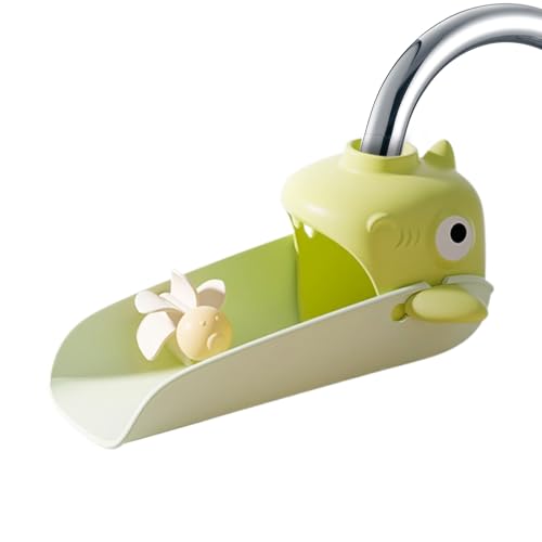 Kids Waschbecken Verlängerung,Antirutschiger Haifisch Form Wasserhahn Verlängerung | Spritzwassergeschützte Armatur Zubehör Für Händewaschen Innenbereich Badezimmer Küche Garten Badewanne Kids Waschbecken Verlängerung,Antirutschiger Haifisch Form Wasserhahn Verlängerung | Spritzwassergeschützte Armatur Zubehör Für Händewaschen Innenbereich Badezimmer Küche Garten Badewanne von Niktule