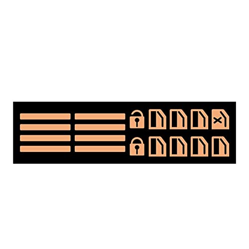 Niktule Auto- -Aufkleber, Auto Fensterheber Aufkleber, Autofenster Schalter Aufkleber Leuchtendes Autotür Fensterheber Fenster Button Aufkleber Auto Aufkleber im Dunkeln leuchten Fahrzeug (3 Farben) von Niktule