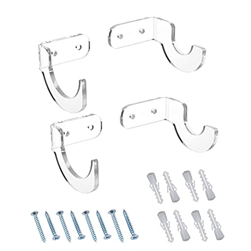 Niktule Lichtschwert Wandhalterung, Acryl Display Ständer Deluxe, 2 Set Handheld Horizontal Lichtschwerthalter Inklusive Hardware Kompatibel für alle Schwerter Säbel, Klar oder Schwarz Niktule Lichtschwert Wandhalterung, Acryl Display Ständer Deluxe, 2 Set Handheld Horizontal Lichtschwerthalter Inklusive Hardware Kompatibel für alle Schwerter Säbel, Klar oder Schwarz von Niktule