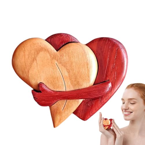 Niktule Pocket Hug Herz-Token Aus, Holzherz-Umarmungsornamente, Puzzle-Dekoration, Desktop-Herz-Ornament, Kleine Umarmungsfiguren, Weihnachten, Valentinstag, Neujahr, Hochzeitsgeschenke Für Paare Niktule Pocket Hug Herz-Token Aus, Holzherz-Umarmungsornamente, Puzzle-Dekoration, Desktop-Herz-Ornament, Kleine Umarmungsfiguren, Weihnachten, Valentinstag, Neujahr, Hochzeitsgeschenke Für Paare von Niktule