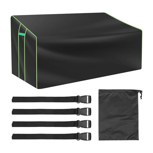 Outdoor Zweisitzer Schutzabdeckung - Staubschutz Für Alle Wetter,Abdeckung Für Loveseat Und Couch | Für Pflege Terrasse Garten Couch Sofa Möbel Outdoor Zweisitzer Schutzabdeckung - Staubschutz Für Alle Wetter,Abdeckung Für Loveseat Und Couch | Für Pflege Terrasse Garten Couch Sofa Möbel von Niktule