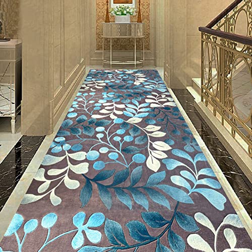 NileMAll Teppich, Langer Teppich, waschbarer, rechteckiger Teppich, zeitgenössischer Durchgangsläufer für Flur, 1 m x 2,5 m von NileMAll
