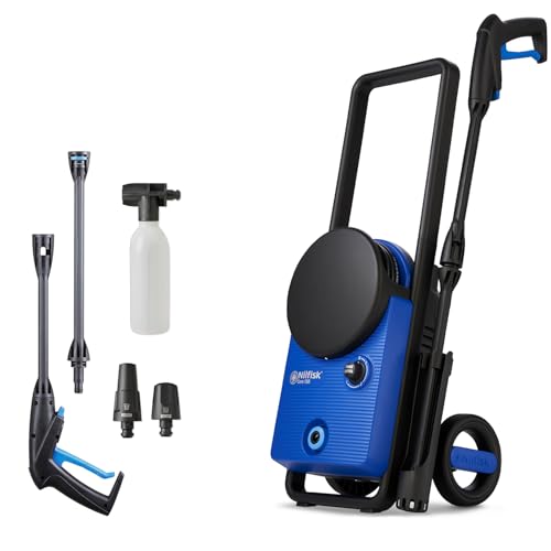 Nilfisk Core 130 Bar Hochdruckreiniger mit PowerControl - Mini Pressure Washer für die Reinigung von Außenbereichen und die Autowäsche (1500 W) von Nilfisk