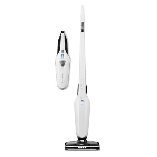 Nilfisk Easy 2 in 1 Staubsauger - Staubsauger und Handstaubsauger - Schnurlose und beutellose Staubsauger - Bodenstaubsauger - Teppichstaubsauger - Weiß von Nilfisk