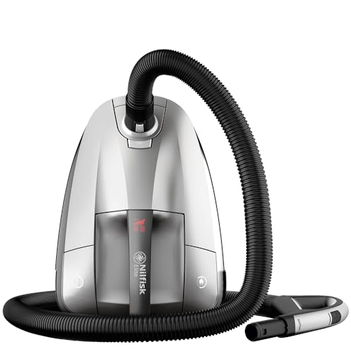 Nilfisk Elite Staubsauger - Bodenstaubsauger - Teppichsauger - Polstersauger - Anti-Allergen mit HEPA-Filter - Anti-Milben und Tierhaare - Silber (SICL14E08A2-B-HFN) von Nilfisk