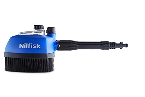 Nilfisk 128470456 Multibürste mit Reinigungsmitteltank und Fahrzeug-Bürsteneinsatz, blau von Nilfisk