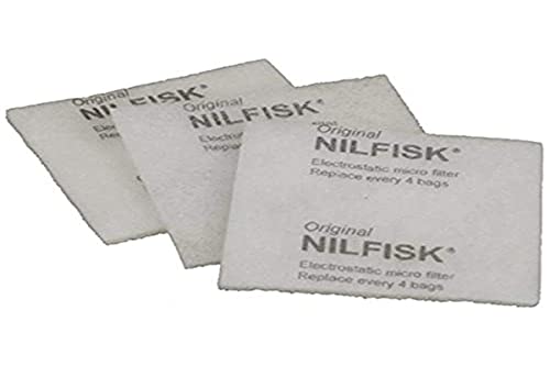 Nilfisk147 0157 500 Vorfilter 3 Stk. für Extreme Trockensauger, weiß von Nilfisk
