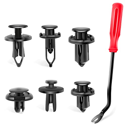 Nilight Auto-Halterungs-Clips, Befestigungsentferner, 6,3 mm, 8 mm, 9 mm, 10 mm, Dehnschrauben, Ersatz-Set, Stoßstangennietenclips für GM, Ford, Toyota, Honda, Chrysler, 120 Stück Clips und Entferner Nilight Auto-Halterungs-Clips, Befestigungsentferner, 6,3 mm, 8 mm, 9 mm, 10 mm, Dehnschrauben, Ersatz-Set, Stoßstangennietenclips für GM, Ford, Toyota, Honda, Chrysler, 120 Stück Clips und Entferner von Nilight