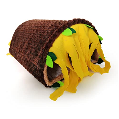 Nilioyul Haustier Baumwolle Tunnel Zelt Tier Tragbare Schlaf Tasche Winter Atmungsaktive Haut freundliche Ratte Schlafen Warme Bett Haustiere Liefert von Nilioyul