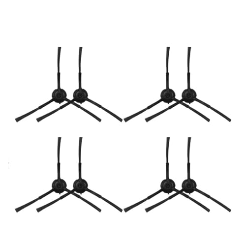 Hauptseitenbürstenfilter Mopp-Staubbeutel Kompatibel mit Imou L11 /L11 Pro/Honiture Q6 Pro/Laresar L6 Pro/Airrobo T10+/Arnagar S8 Pro Teilen(8 Side Brush) von Nilnyvda