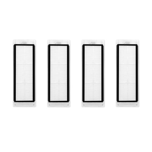 Kompatibel mit Dreame Bot W10 Roboterstaubsauger-Ersatzteile RLS5C Hauptseitenbürste Hepa-Filter Mopptücher Lappen(4 Pcs) von Nilnyvda