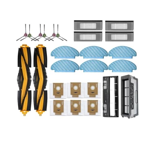 Kompatibel mit ECOVACS Deebot T8 AIVI T9 AIVI N8 Pro AIVI N9 N10 N10 Plus Zubehör Hauptbürste, Seitenbürste(Set4) von Nilnyvda