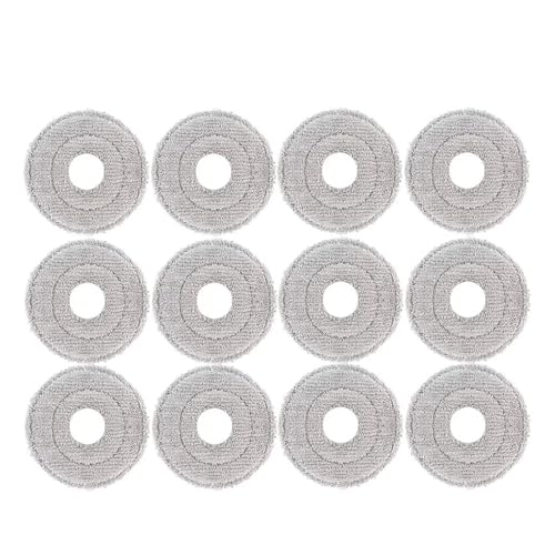 Kompatibel mit JONR P20 PRO / T5 Pro Roboter-Staubsauger-Zubehör, Hauptseitenbürste, Hepa-Filter, Wischtuch-Ersatz(Clear) von Nilnyvda