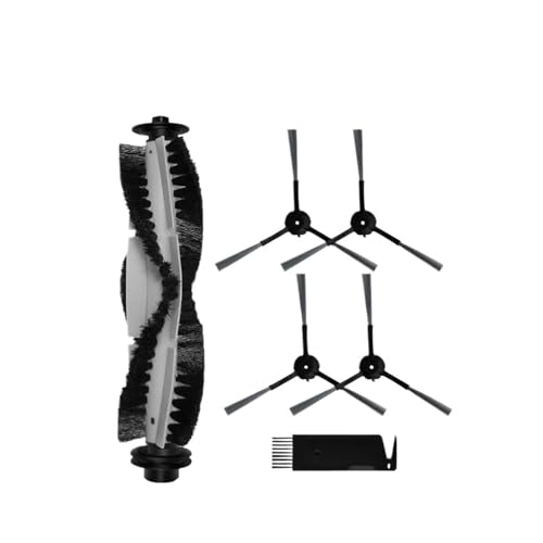 Kompatibel mit Vactidy Nimble T6 Roboter-Staubsauger, Ersatzteile, Zubehör, Rollen-Hauptseitenbürstenabdeckung(Set C) von Nilnyvda