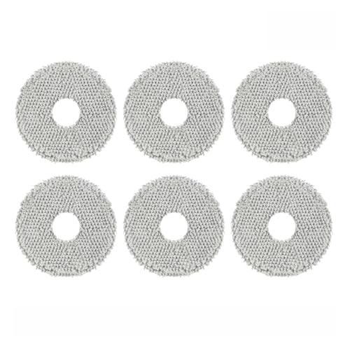 Kompatibel mit Xiaomi Mijia H40 M30S Roboter-Staubsauger Kehrmaschine Verbrauchsmaterial Hauptbürste Lappenfilter Seitenbürste Zubehör(Light yellow) von Nilnyvda