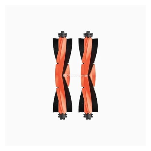 Kompatibel mit Xiaomi Mijia M30S D103CN Roboterstaubsauger Ersatzteile Verbrauchsmaterial Hauptseitenbürste Hepa-Filter Mopptuch Staubbeutel Zubehör(2 Main Brush) von Nilnyvda