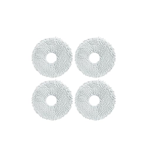 Kompatibel mit Xiaomi Roboterstaubsauger X10+ / X10 Plus B101GL Ersatzteile Zubehör Hauptseitenbürste Hepa-Filter Staubbeutel Wischtuch(4 Mop) von Nilnyvda